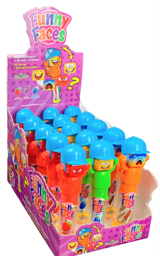 [52078165] FUNNY FACES POP 15 STUKS