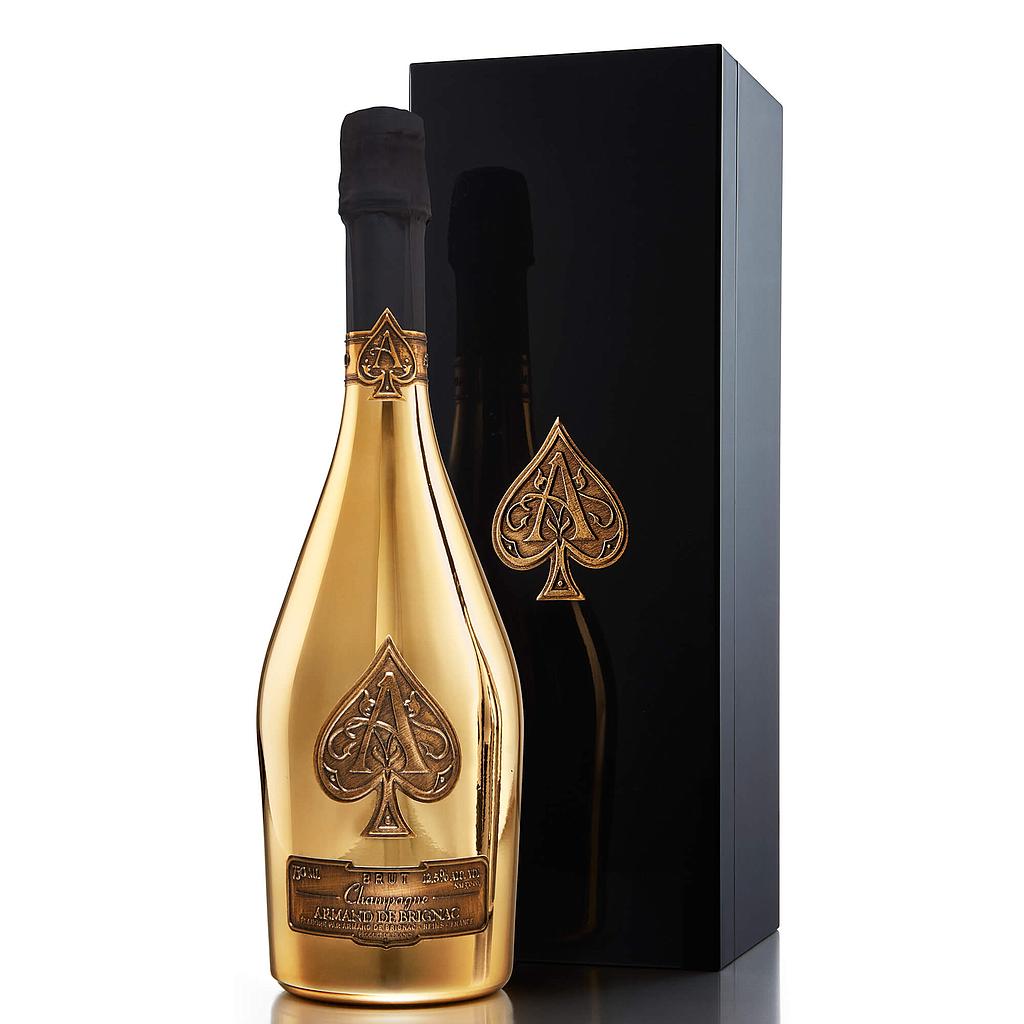 ARMAND DE BRIGNAC BRUT GOLD 75CL (GIFTPACK)