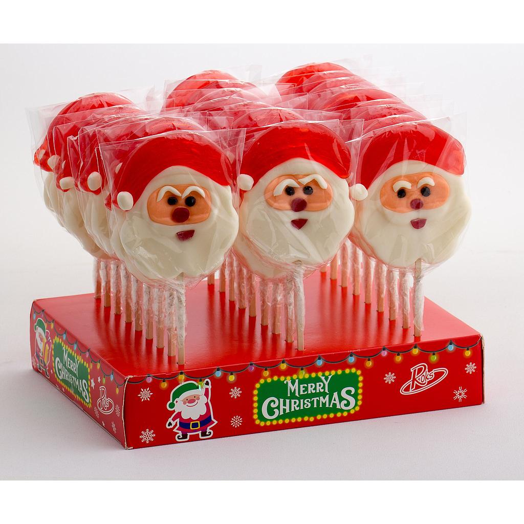 ROKS SANTA LOLLIPOP 80 GR X 27 PCS