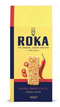 ROKA PUFFS GOUDA & SWEET CHILLI 12 X 60 GR