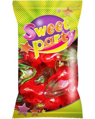 SWEET PARTY 32 CERISE DOUBLE 16 X 80 GR