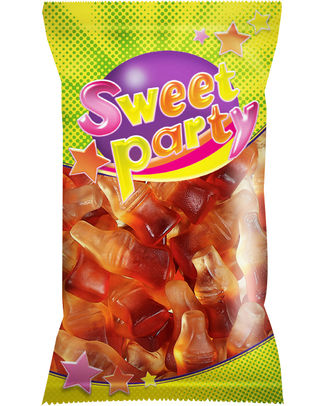 SWEET PARTY 9 COLA FLES 16 X 100 GR