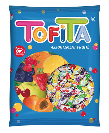 TOFITA FRUITBONBONS 15 X 800 GR