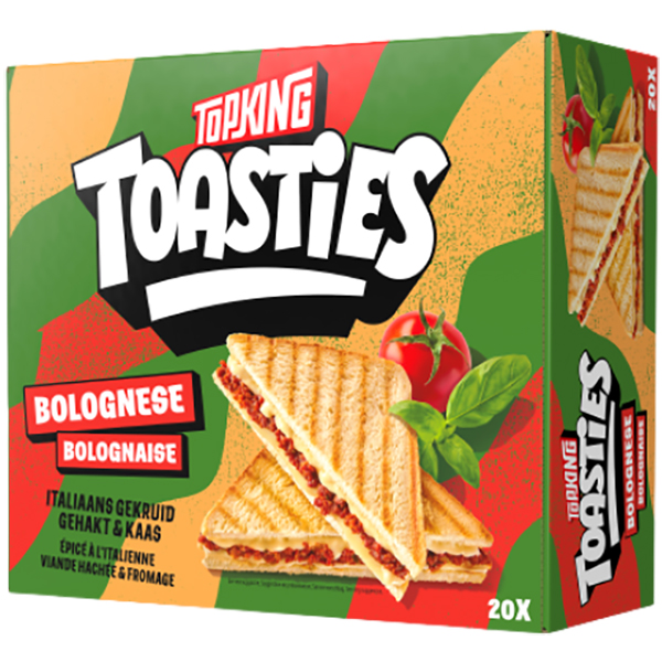 TOPKING TOASTIES BOLOGNESE 20ST <*_*>