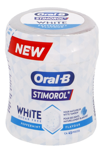 STIMOROL DENTAL CARE  WHITE PEPERMINT 6 STUKS 