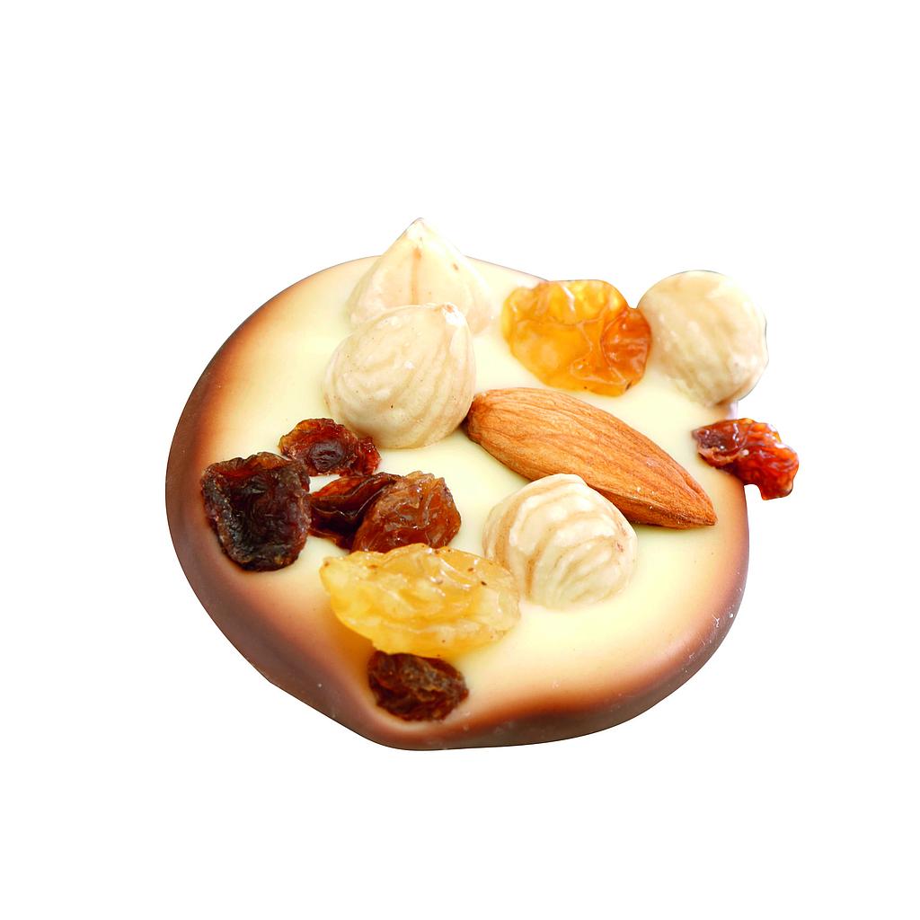 [C56] CARLINE DUO MENDIANTS BLANC - LAIT 1 KG 