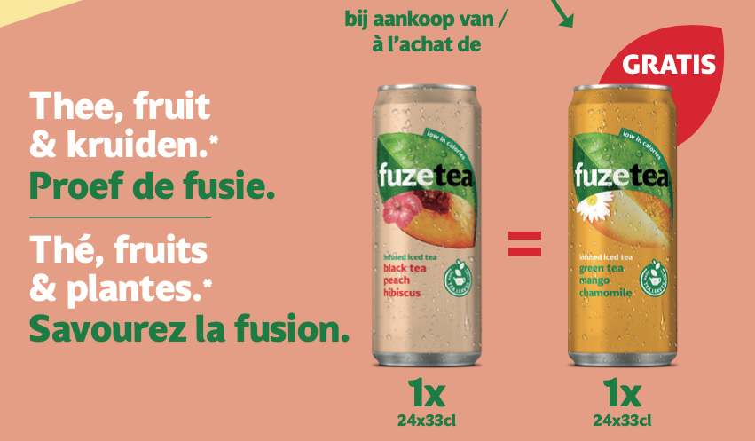 COLLI FUZE TEA BLIK BLACK TEA PEACH HIB. 1+1 GRATIS ( FOLD 7-2024)
