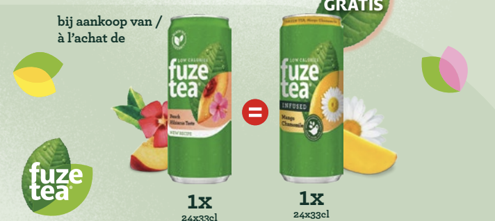 COLLI FUZE TEA BLIK BLACK TEA PEACH HIB. 1+1 GRATIS ( FOLD 7-2025)