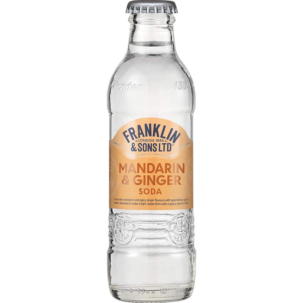 FRANKLIN S SODA MANDARIN GINGER 24 X 20 CL 