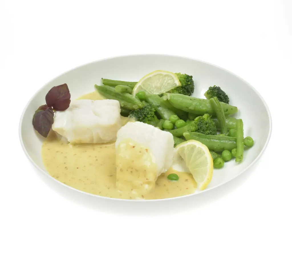 DELI MEAL KABELJAUWHAASJE MOSTERDSAUS <*_*>