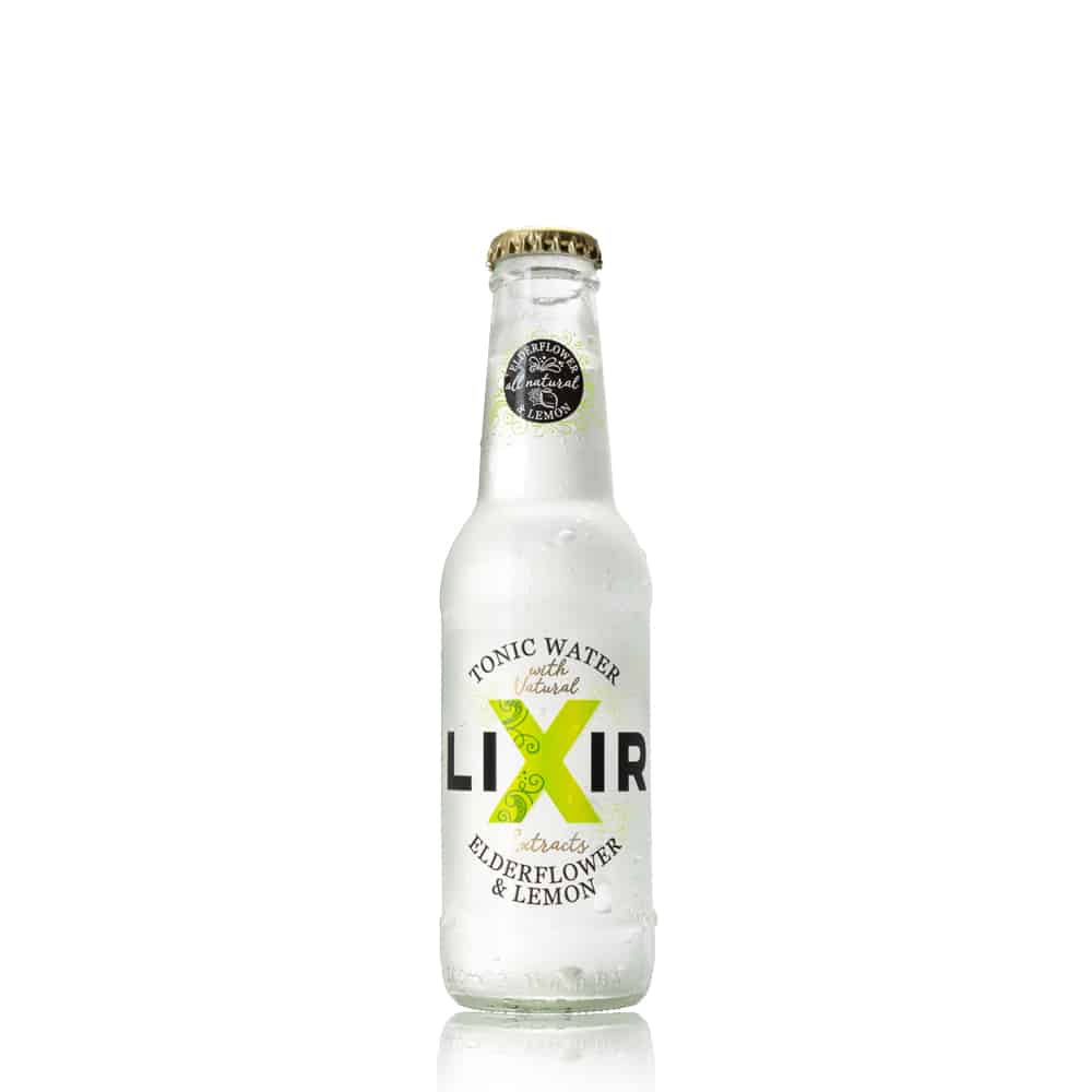 NOBLE LIXIR ELDERFLOWER & LEMON TONIC WATER 24 X 20 CL