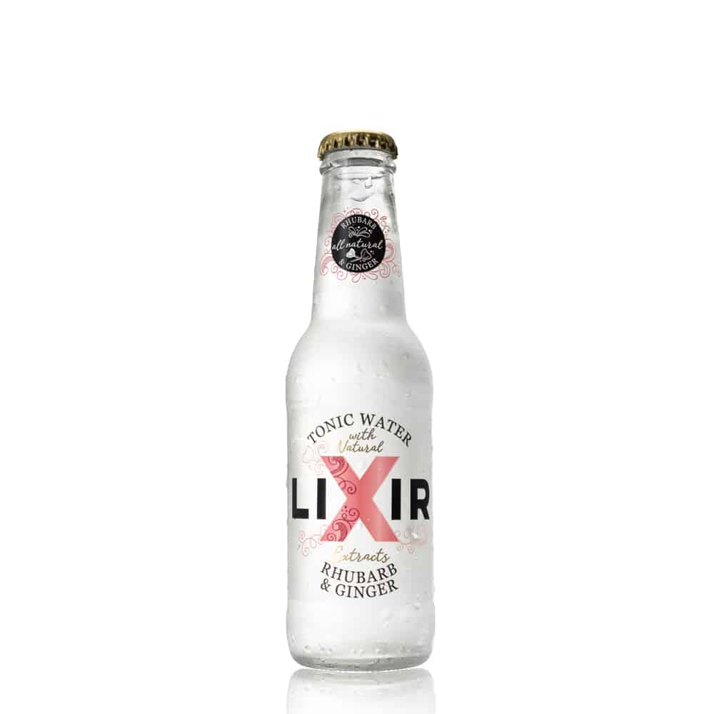 NOBLE LIXIR ELDERFLOWER & LEMON TONIC WATER 24 X 20 CL