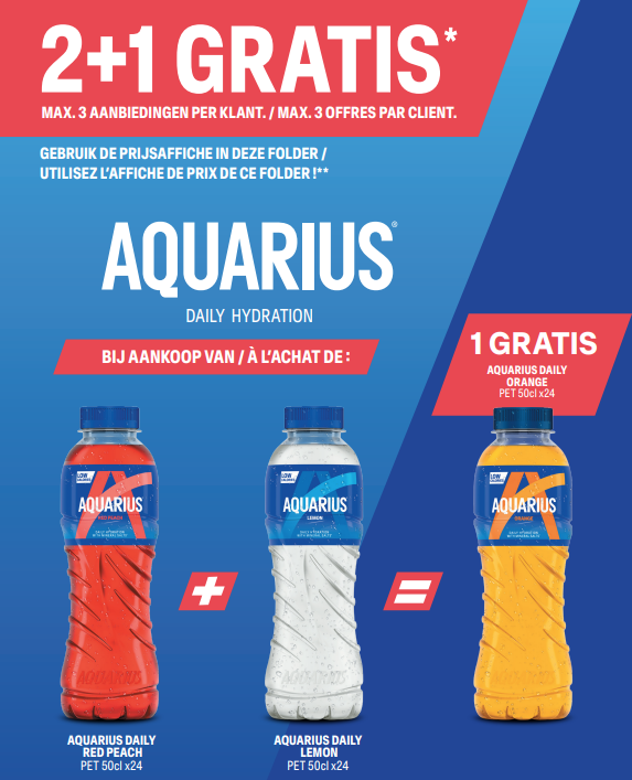 AQUARIUS 2+1 GRATIS ( FOLD 2-'25)
