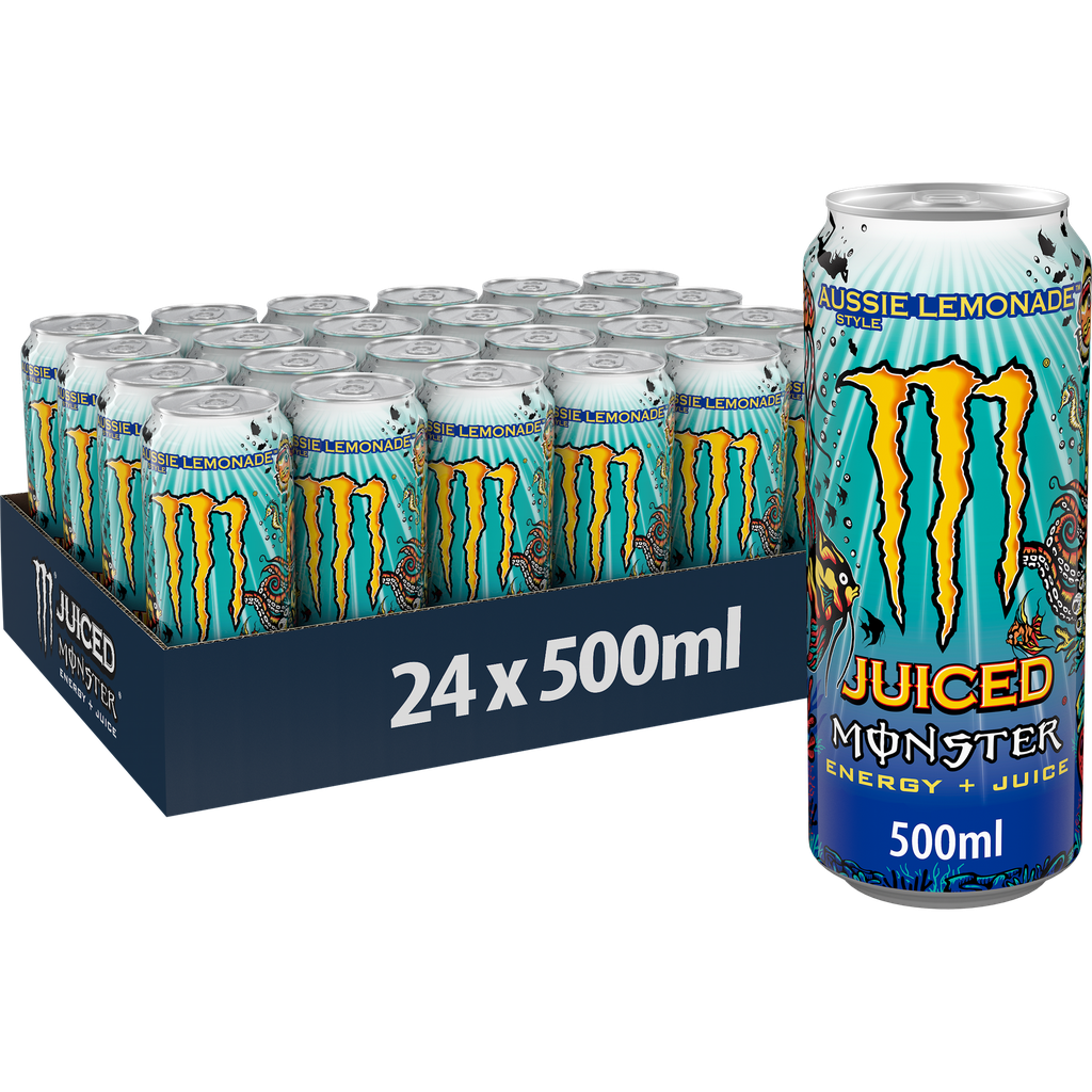 MONSTER JC AUSSIE STYLE LEMONADE 24 X 50CL 