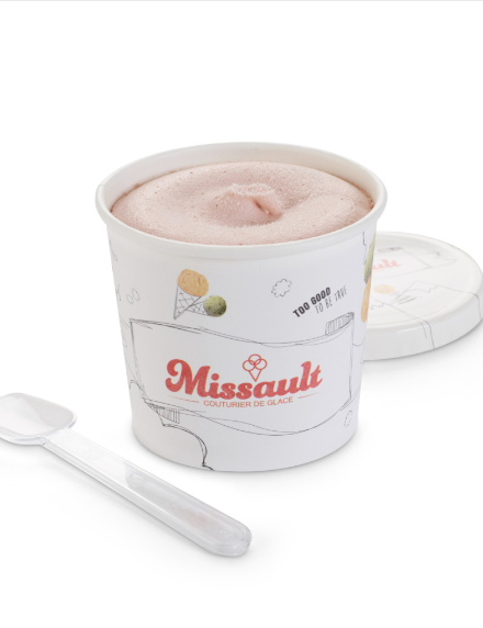 [PPAAR] MISSAULT POTJES AARDBEI 12 X 100 ML<*_*>