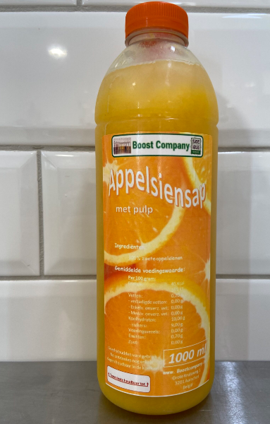 BOOST APPELSIENSAP 1 L STANDAARD GEZEEFD (15) U <*_*>