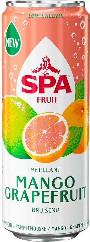 SPA & FRUIT MANGO GRAPEFRUIT 6 X 4 X 25 CL 