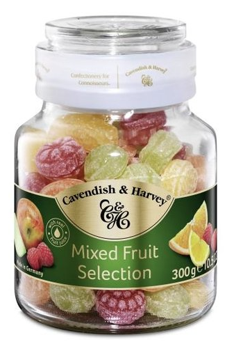 CAVENDISH & HARVEY JAR MIXED FRUIT 13 X 300 GR