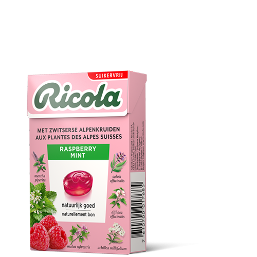 RICOLA BOX SF RASPBERRY MINT 20 X 50GR 