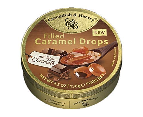 CAVENDISH & HARVEY CARAMEL BELGIAN CHOCOLATE 11 X 130 GR 