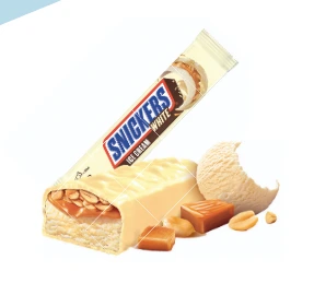 MEKABE SNICKERS WHITE ICE KS 24 STUKS <*_*>