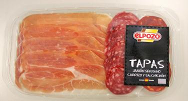 ELPOZO TAPAS MIX 11 X 120 GR <**> NIEUWE VERPAKKING!! 