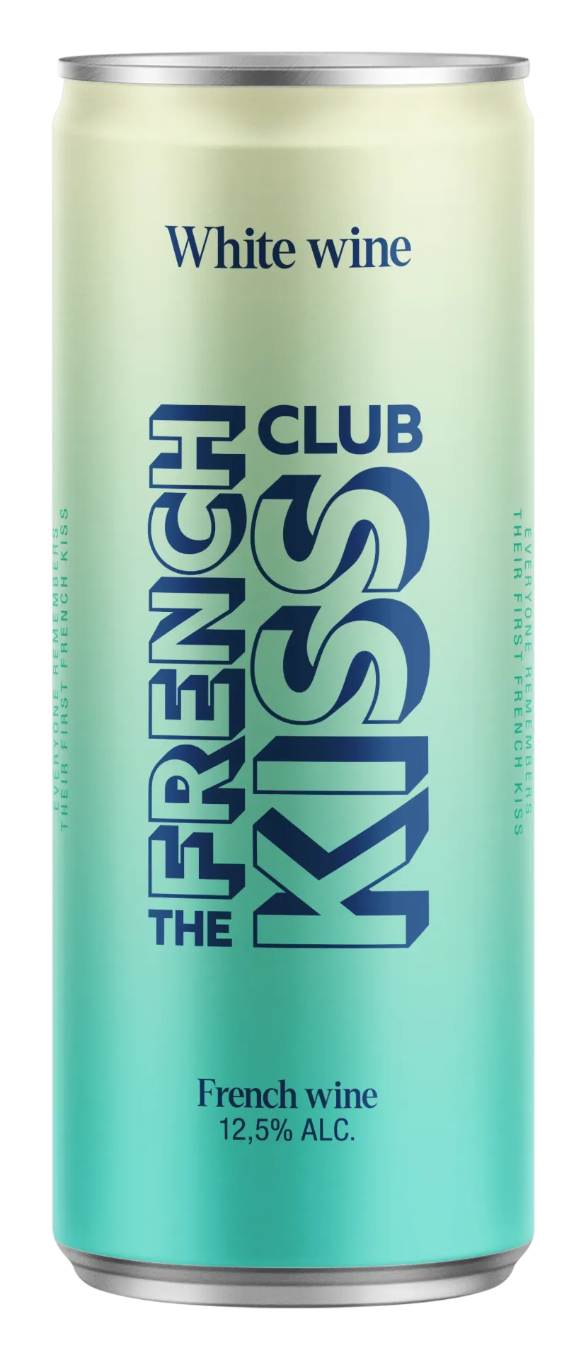 [TFK/002] THE FRENCH KISS CLUB BLIK WIT 12 X 250 ML