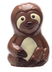 DE CHOCOLATERIE SLUDGE EDWARD DARK MILK DELUXE 10 CM - 8 STUKS