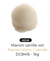 DELICE 8411 LES MANONS - VANILLE WIT 1KG