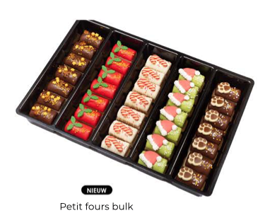 LOUIS D'ANVERS PETIT FOURS PATE D'AMANDES VRAC 70 PCS 