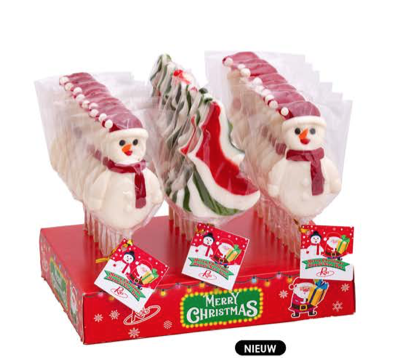 ROKS CHRISTMAS MOOD LOLLIPOP 70 GR X 27 ST