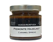 VANDERERFVEN CARAMEL SPREAD PIEMONTE HAZELNUTS 6 X 135 GR 