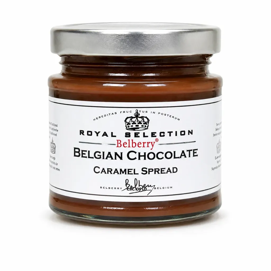[VDE249] VANDERERFVEN CARAMEL SPREAD BELGIAN CHOCOLATE 6 X 135 GR