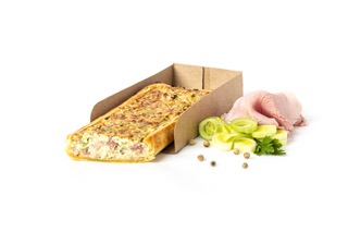 [MA/QG102] QUICHE & GO PREI HAM 16 X 200 GR <*_*>