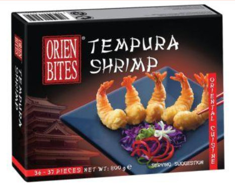 OBITES TEMPURA SHRIMP 36 X 22 GR <*_*>