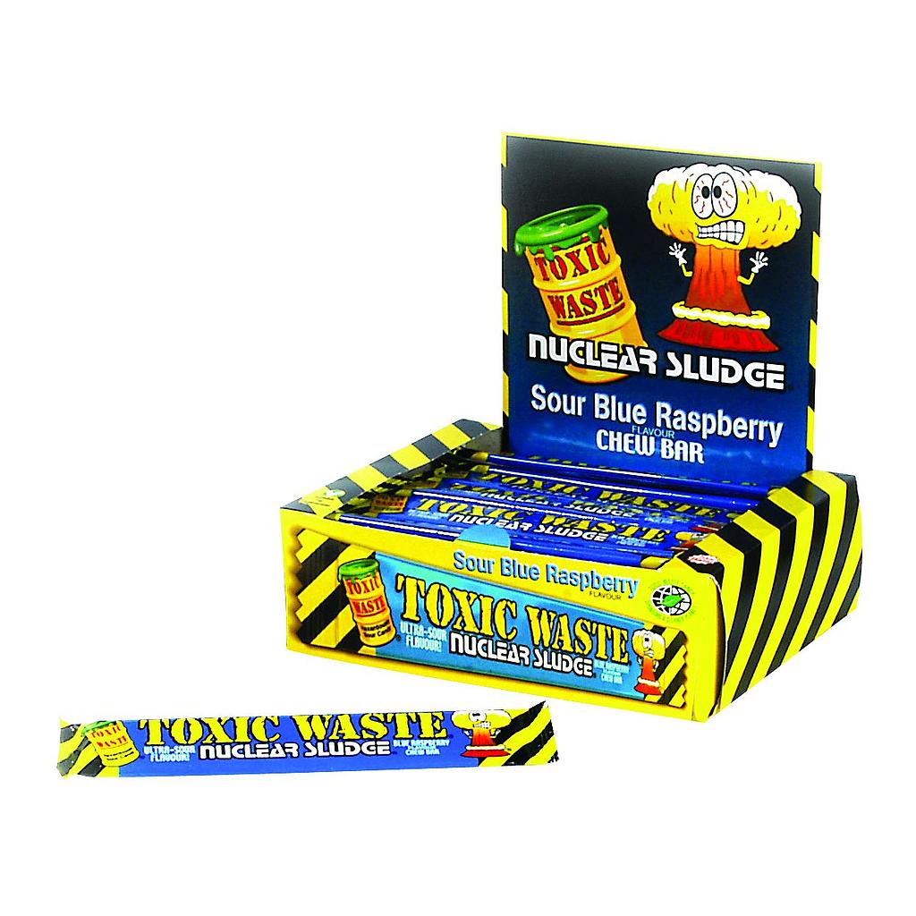 TOXIC WASTE CHEW BAR BLUE RASPBERRY 50 ST  