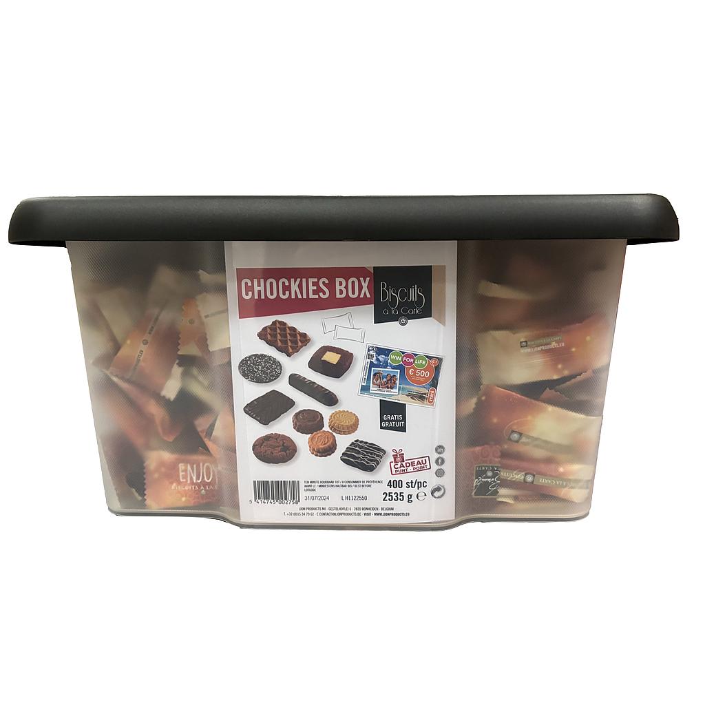 BISC A LA CARTE CHOCKIES BOX 400ST (-10% REEDS VERREKEND)