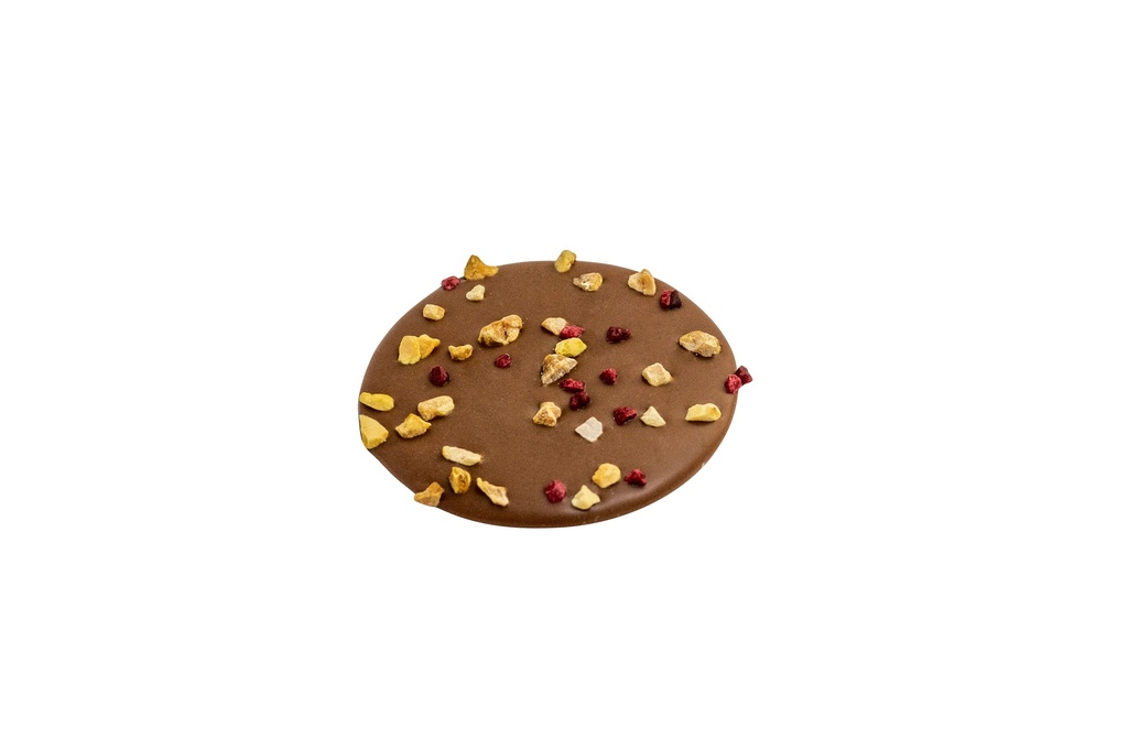 [KE25] CARLINE TUILES MELK PISTACHE / FRAMBOOS 1 KG
