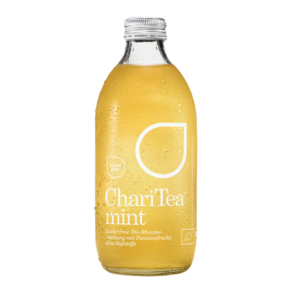 CHARITEA MINT SUGAR FREE 24 X 33 CL