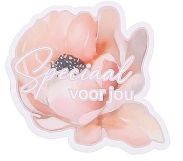 #VERP - STICKER BLINKEND FLOWERY “SPECIAAL VOOR JOU” 20 OP BLAD