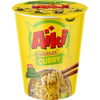 AIKI NOODLES CURRY 8 X 71 GR