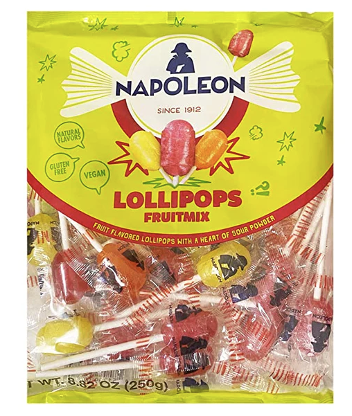 NAPOLEON LOLLIPOPS 12 X 250 GR