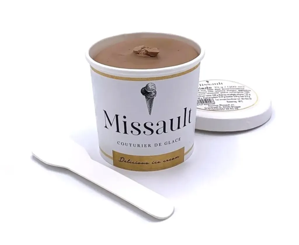 MISSAULT POTJES CHOCOLADE 12 X 100 ML<*_*> 