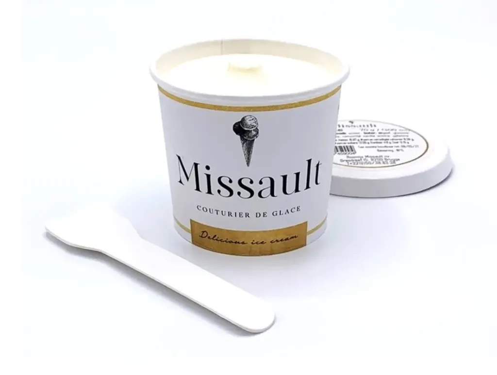 [PPSUVAN] MISSAULT POTJES VANILLE SUIKERARM 12 X 100 ML<*_*>