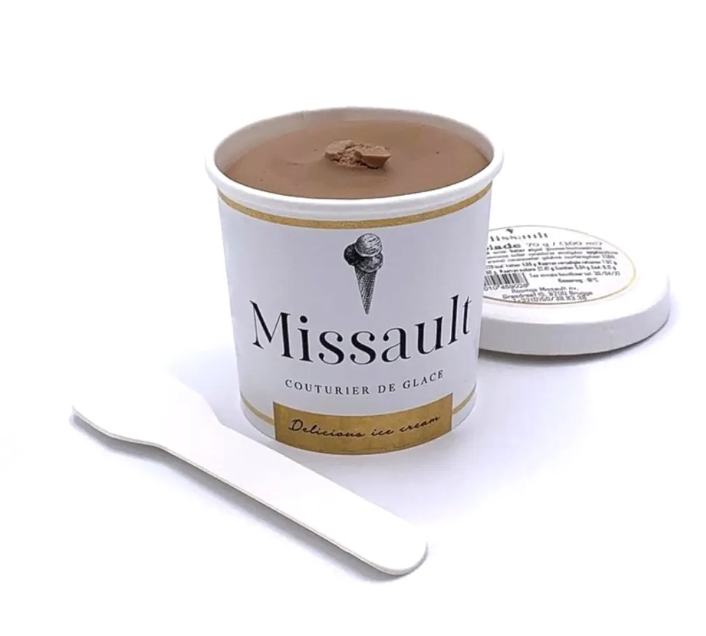 MISSAULT POTJES CHOCOLADE SUIKERARM 12 X 100 ML<*_*> 