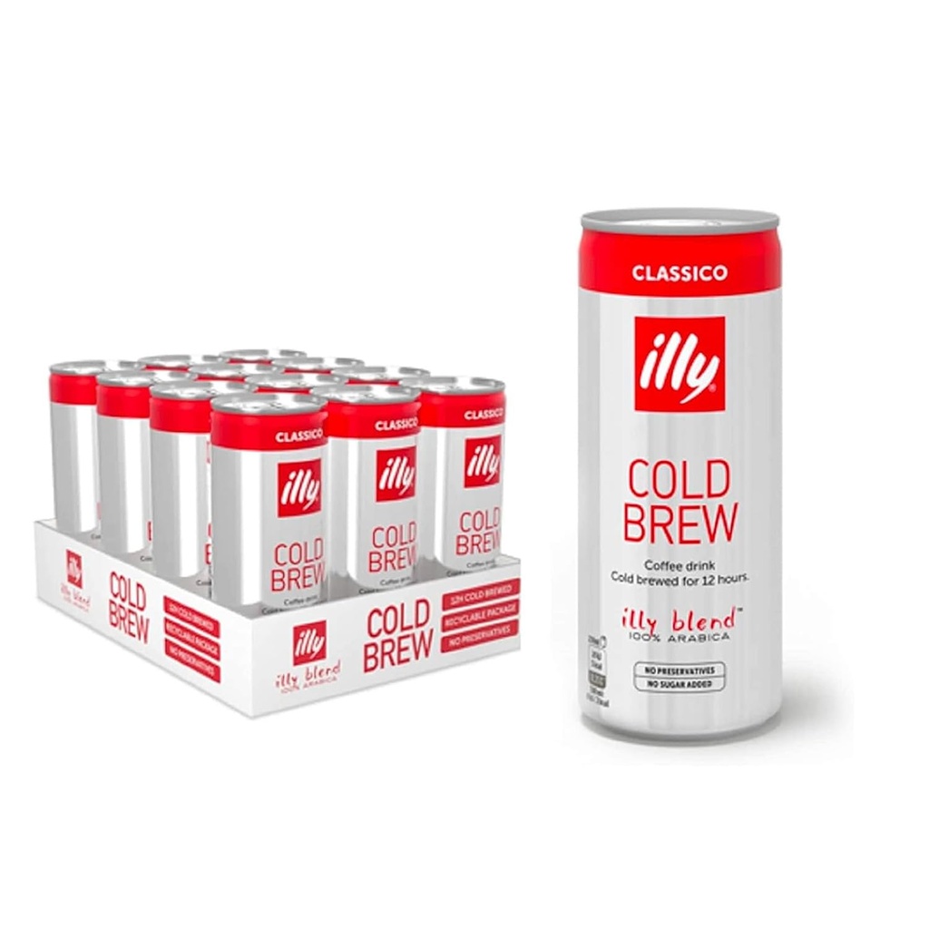 ILLY READY TO DRINK CLASSICO 12 X 25 CL