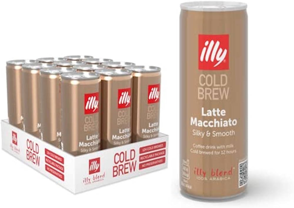 ILLY READY TO DRINK LATTE MACCHIATO 12 X 25 CL