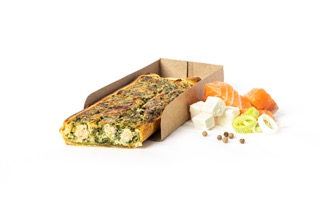 QUICHE & GO ZALM GEITENKAAS 16 X 200 GR <*_*>