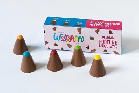 WOPPAAAA FORTUNE CHOCOLATES 20 STUKS