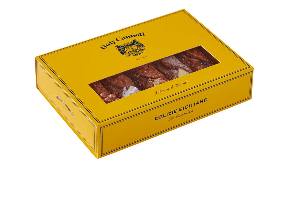ONLY CANNOLI GIFTBOX 5 CANNOLI - 50 STUKS